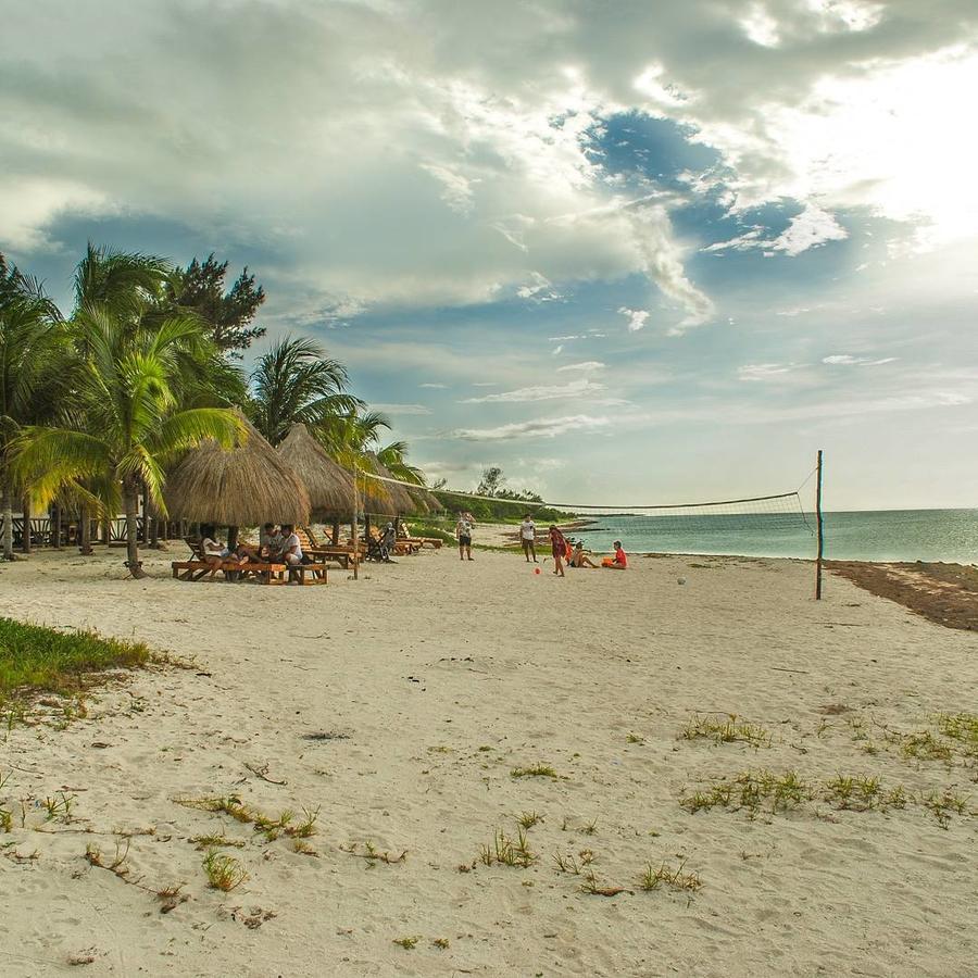 Cabanas Perla Escondida Hotel Dzilam de Bravo Esterno foto